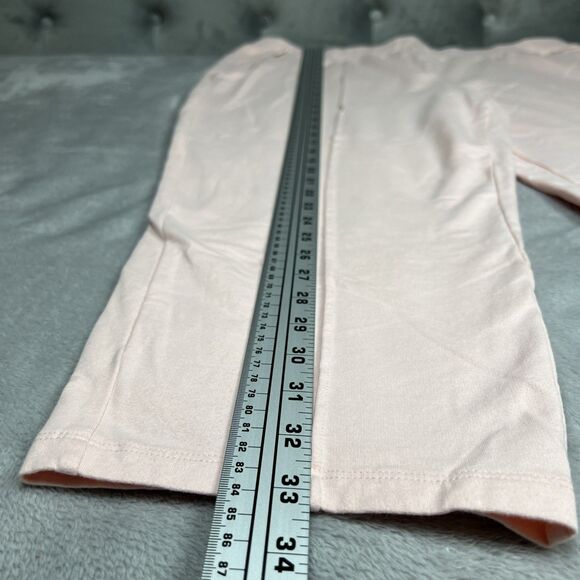 D & Co. Active Pull-on Pants Women Size 1X Cotton Stretch Pink / Denim & Company - Picture 2 of 13
